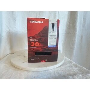 Terramar Base Layer Calculator 3.0 Thermolator Men's XL Black pants